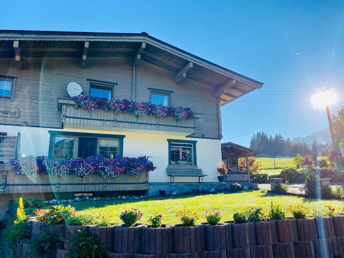 Haus Asslaber Leilighet Hochfilzen Eksteriør bilde