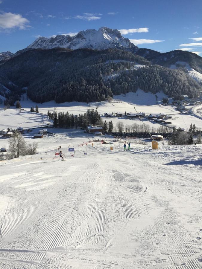 Haus Asslaber Leilighet Hochfilzen Eksteriør bilde
